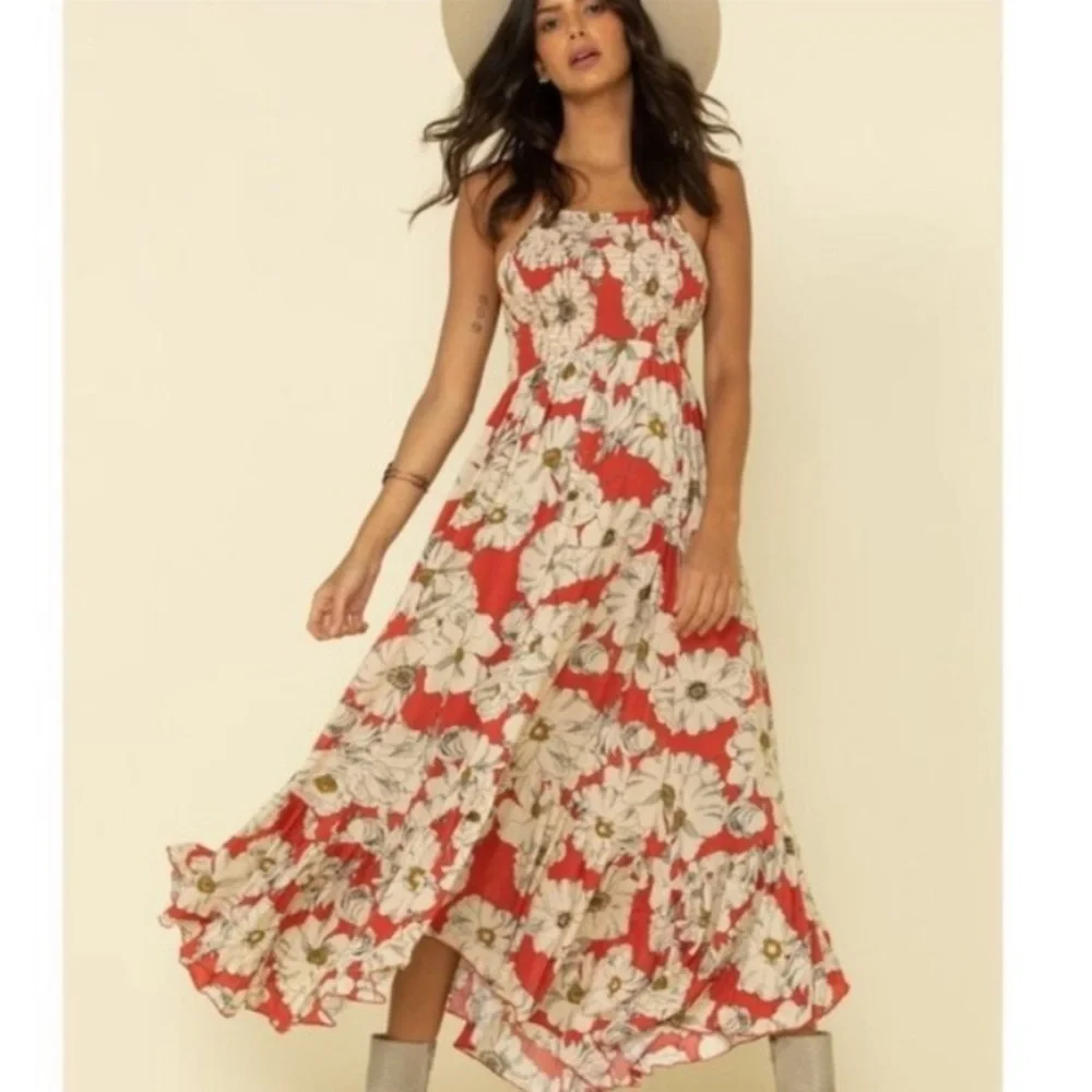 open lace back dress Free People Garden Party Maxi Dress, Sweet Bohemian Maxi Summer Dresses  from Spool 72